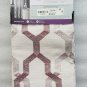 (1) NEW JCPenney Home Casey Jacquard RED WINE 7313191 Grommet Curtain 50 X 84