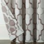 (1) NEW JCPenney Home Casey Jacquard RED WINE 7313191 Grommet Curtain 50 X 84