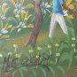 Original & Signed Maurice Guerre - Workers in the Field - Haitian Art Painting