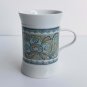 Rare Vintage Sango Rubaiyat Quadrille 1 Tea Cup and Tea Saucer Plate Set Made in