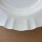 WOW! (4) Lynn Hollyn Porta Portugal White Scalloped 11" Dinner Plates Dinnerware