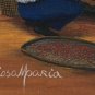 Signed Rosa Maria Coffee Plantation Naif Folk Art Brazil Latin America Painting