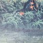1975 Signed Pedro & Jorge S. Guarderas Landscape Art Canvas Painting EQUADOR