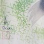 Signed Okada Japanese Koi Fish Vintage Watercolor Painting Asian Oriental Art