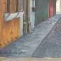 Rare Signed Agustin Davila Lumez  Latino Hispanic Painting Art ANTIGUA GUATEMALA