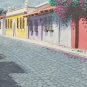 Rare Signed Agustin Davila Lumez Latino Hispanic Painting Art ANTIGUA GUATEMALA