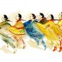 Signed Daniel Ramirez SISTER'S Saginaw Chippewa Native American Indian Art Print