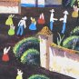 1992 Signed Fernandez Latino Hispanic South America Town Village Painting Art