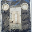 (1) JCPenney Liz Claiborne Quinn INDIGO Blue Basketweave Grommet Valance 50 x 18 (1) JCPenney Liz Claiborne Quinn INDIGO Blue Basketweave Grommet Valance 50 x 18
