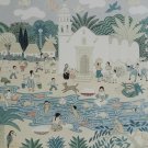 Eugenia Louis Village Church Scene San Miguel de Allende - Mexico Naif Art Print
