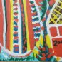 2002 Louisiane Saint Fleurant Vodou Naif Haitian Master Artist Painting Haiti