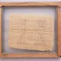 RARE Goddess Isis and Nephthys King Tut Egypt Kemet Framed Papyrus Art Painting