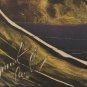 Signed Gudmundur Myrdal ORBITING PLANETS Mixed Media Spiritual Graffiti Art