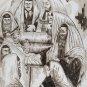 RARE Signed George Crionas "The Reading of Torah" 4/175 Judaica Jewish Art Print