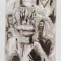 RARE Signed George Crionas "The Reading of Torah" 4/175 Judaica Jewish Art Print