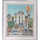 1978 Signed Hiro Yamagata "Hotel Concorde" 254/300 Lithograph Art Print