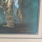 Signed & Numbered 44/200 Sherry Banks Native American Indian Warrior Chief Art