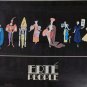 1981 Erte People Large Framed Art Deco Lithograph Poster Fashion Print