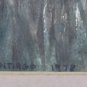 1978 Signed Lydia Forte Santiago Framed Original Landscape Watercolor Painting