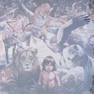 RARE SIGNED GREGORY PERILLO - PEACEABLE KINGDOM - ARTIST PROOF LITHO ART PRINT