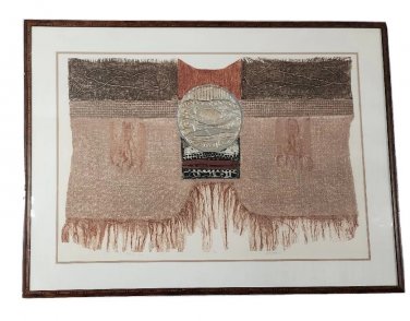 Ltd. Ed. Signed Ann Dergara 73/150 - SHINE ON ONE - Framed Mixed Media Art