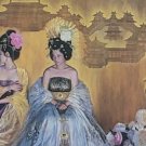 Signed JIA LU - TANG DYNASTY - Lithograph Framed Contemporary Asian Art Print Signed JIA LU - TANG DYNASTY - Lithograph Framed Contemporary Asian Art Print