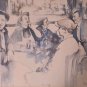 Rare & Signed Jonas Gerard - TIME OFF - 6/300 Framed Color Lithograph Art Print