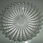 Vintage Blenko Large Round Clear Collectible Glass Display or Fruity Bowl In A P