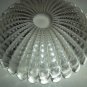 Vintage Blenko Large Round Clear Collectible Glass Display or Fruity Bowl In A P