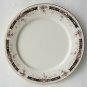 (1) Gorham Fine China NOCTURNE Gold Trim Multicolor Flowers 10 3/4" Dinner Plate