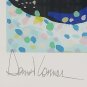 Rare 1988 America's Cup Art Print Signed Dennis Connor & James Paul Brown PEPSI