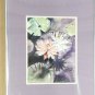 Original & vintage Marion Mimi Sutton Floral Watercolor Painting DeLand Florida