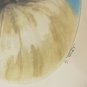 Rare 1900's Hand Signed A. Ferat 2/400 Woman Art Deco Oval lithograph France