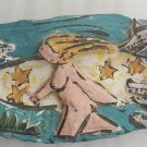 Rare Dennis Sipiorski - You Shouldn't Walk Alone in Devil's Swamp - Art Pottery