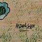 Signed ADELSON Women In Countryside Marketplace Haitian Naif Folk Art Painting