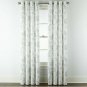 WOW! SCARCE (1) NEW JCPenney Quinn Jacobean Lavender Multi Grommet Curtain 50x84