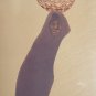 Norma Andraud Southwestern Native Indian Woman with Acoma Pot Embossed Art Print