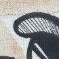 Vintage Framed African Textile Art Korhogo Mud Cloth Senufo Tapestry Ivory Coast