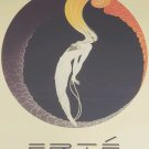 Signed Vintage 1979 Erte "L' Amour" Gold Foil Poster Print Art Mirage Editions Signed Vintage 1979 Erte "L' Amour" Gold Foil Poster Print Art Mirage Editions
