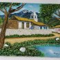 1996 Jose Arganis Zerpa Mixed Media Latino Hispanic Art Painting South America