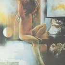 Rare Signed Jonas Gerard - Horizons Edge 54/350 Young Girl Color Litho Art Print Rare Signed Jonas Gerard - Horizons Edge 54/350 Young Girl Color Litho Art Print