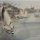 William Russell Flint "Holiday After Ramadan" Hand Signed Ltd Ed Lithograph Art William Russell Flint "Holiday After Ramadan" Hand Signed Ltd Ed Lithograph Art