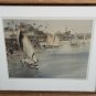 William Russell Flint "Holiday After Ramadan" Hand Signed Ltd Ed Lithograph Art