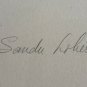 RARE SIGNED & NUMBERED 65/150 SANDU LIBERMAN FATHER & DAUGHTER LITHO ART PRINT