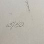 RARE SIGNED & NUMBERED 65/150 SANDU LIBERMAN FATHER & DAUGHTER LITHO ART PRINT