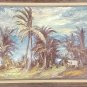 WOW! Rare Original & Signed E. Willentz Haitian Caribbean Landscape Art Painting