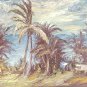 WOW! Rare Original & Signed E. Willentz Haitian Caribbean Landscape Art Painting