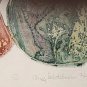 Signed 1976 Amy Goldman - Source - Colored Etching Color Proof Art Print