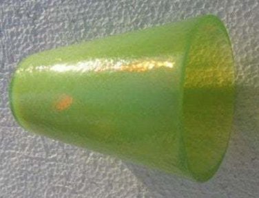 Murano Yalos Casa Heavy Thick Hand Blown Collectible Glass Cone Shape Light Shad