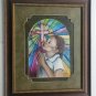 Our Father - African American Girl Mixed Media Art Oil Painting - Frank Walcutt